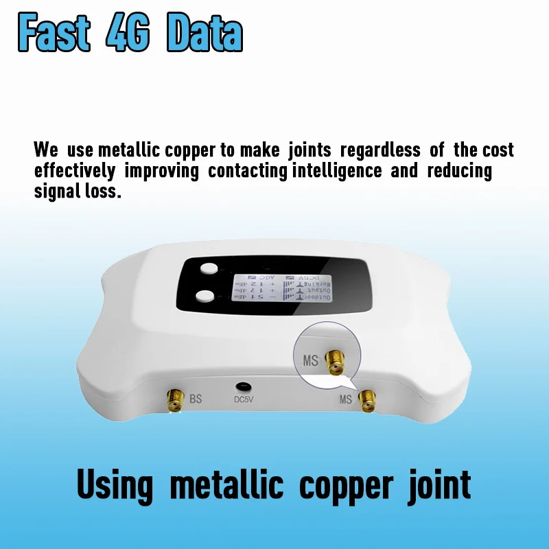 4G LTE 800mhz Band 20 70dB Cell Phone Signal