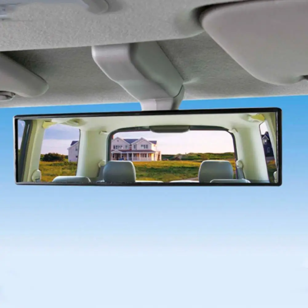 Антибликовое зеркало заднего вида для автомобиля, водное зеркало заднего вида для автомобиля, широкоугольное изогнутое поверхностное зеркало для устранения слепых пятен