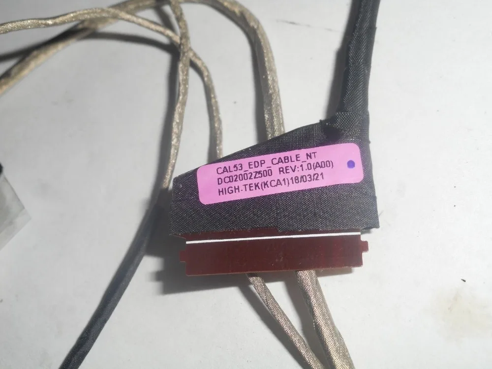 DELL G3 3579 LCD VIDEO CABLE CAL53_EDP_CABLE_NT CHA01 DC02002Z500 MVJ46 2