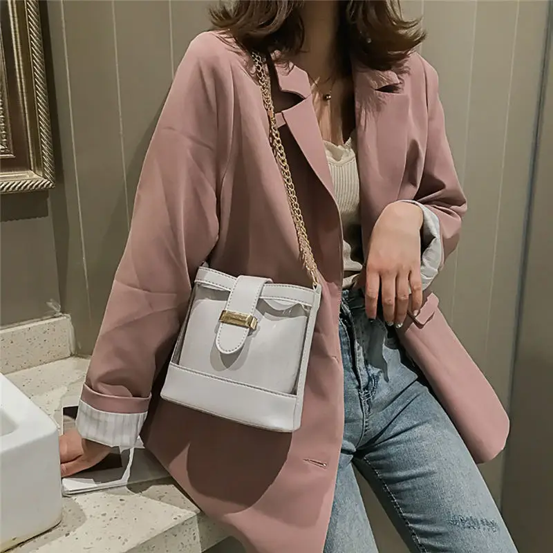 Transparent Female Shoulder Bag crossbody Bag for Women 2019 Messenger Bags handbag women's bag bolsa feminina sac a main 40MA2714