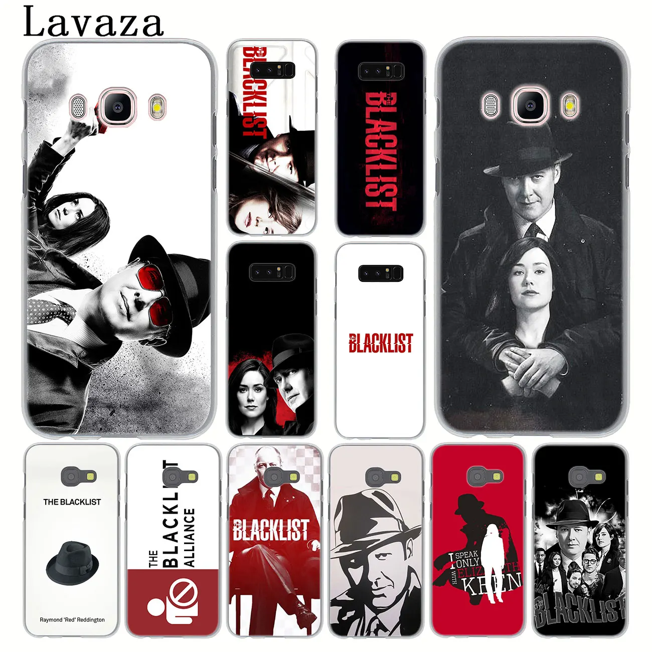 

Lavaza The Blacklist Hard Phone Case for Samsung Galaxy A3 A5 2015 2016 2017 A6 A7 A8 Plus A9 2018 Note 9 8 Cover Cases