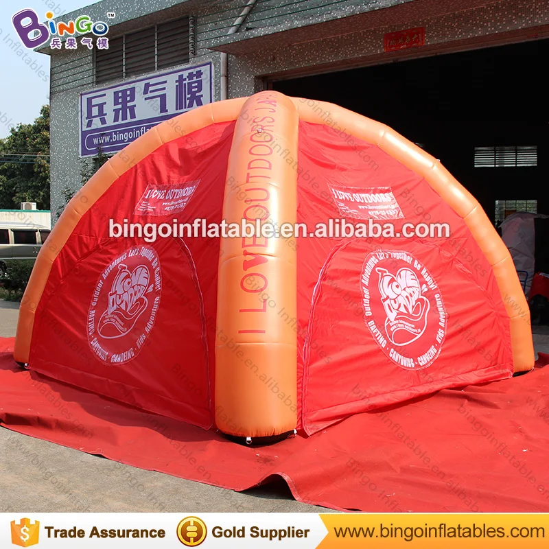  Removable Covers Spider Dome Tent 4M Inflatables Garden Igloo Tents for Events Inflatable Yurt Tent
