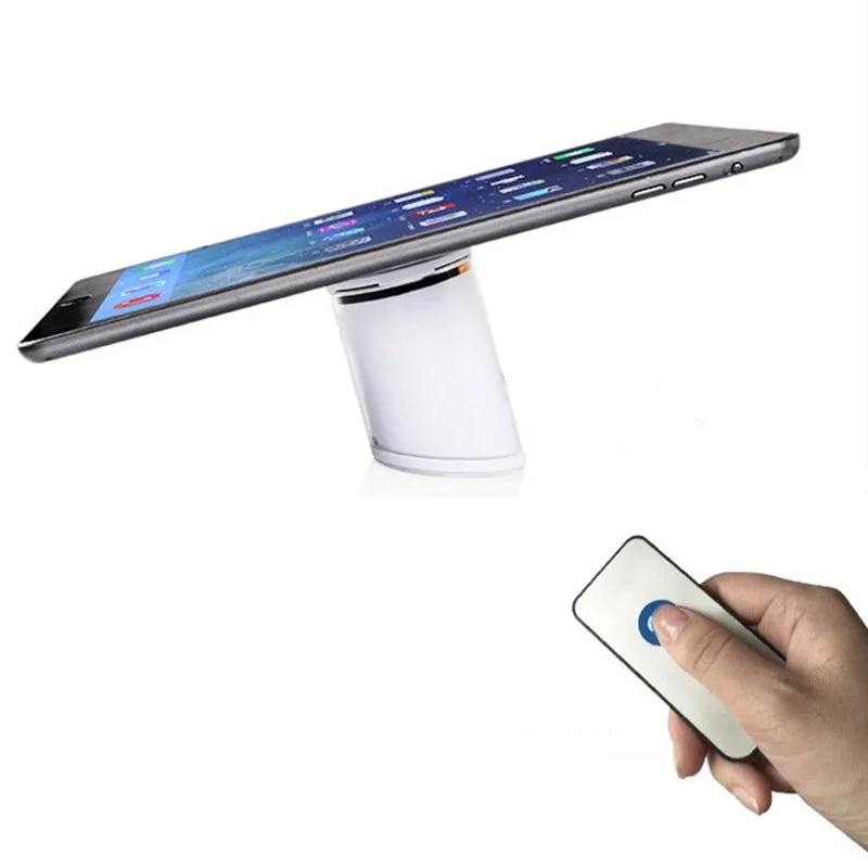Mobile phone Security Display Stand Alarm cellphone anti-theft Holder White for store exhibition security