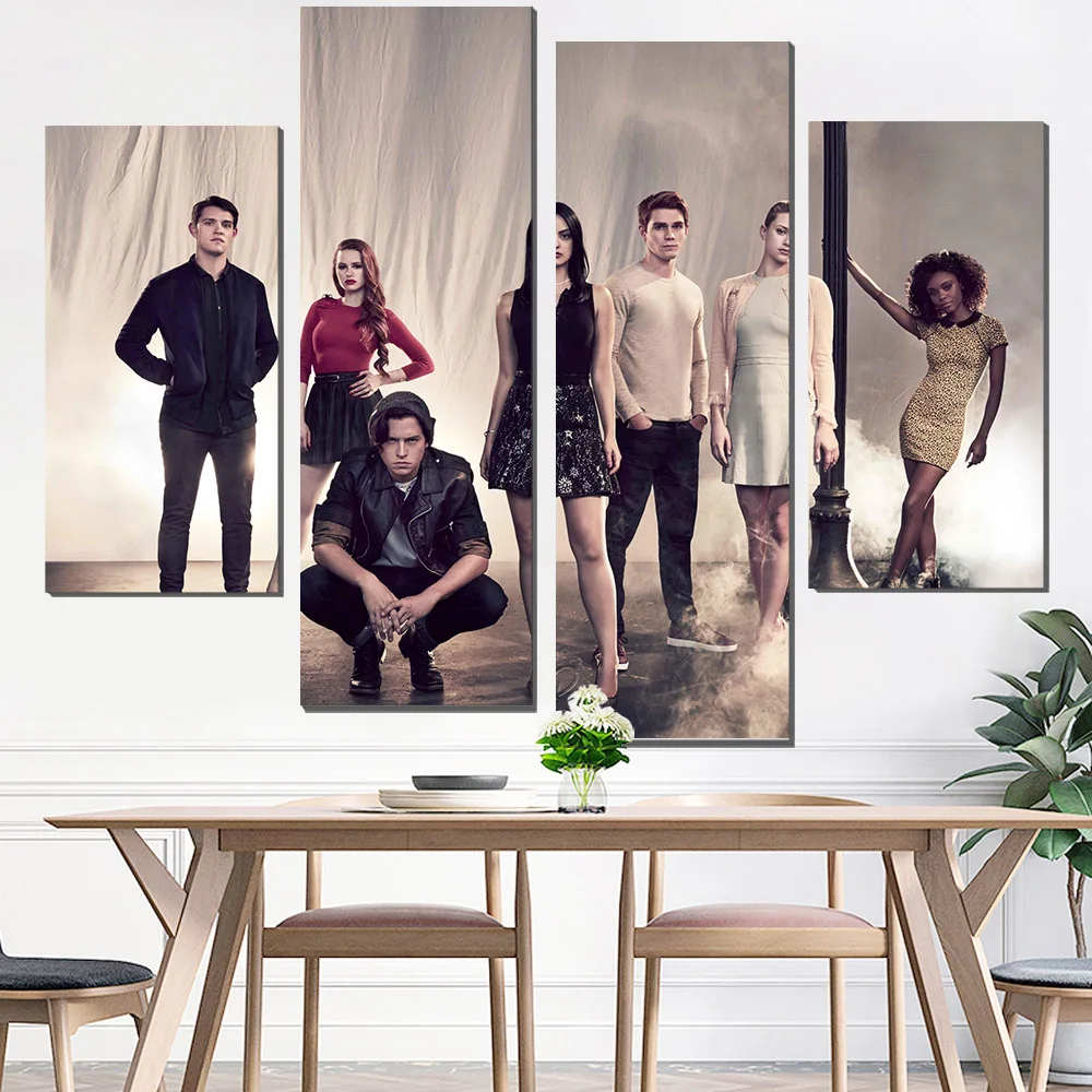 

painting canvas riverdale canvas poster poster painting photo print animal print modular pictures picture on the wall tableau