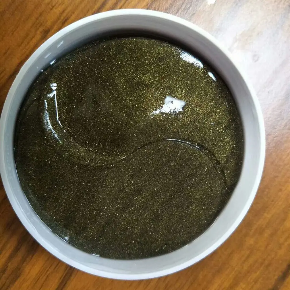 Black Pearl Lady Eye Mask Crystal Gel To Eye Bag Black Circles Lightening Fine Line Firming Skin Eye Mask