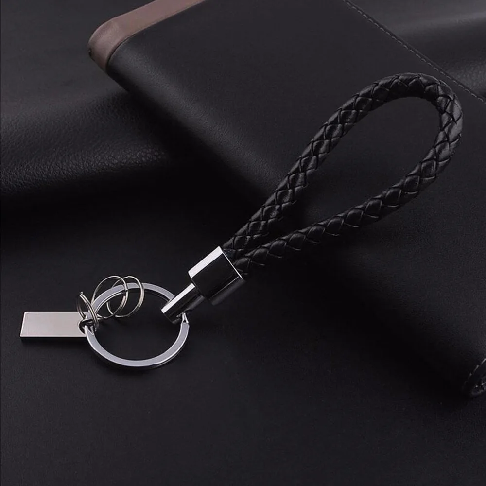 Faux Leather Key Chain Ring 2017 1PCS Men