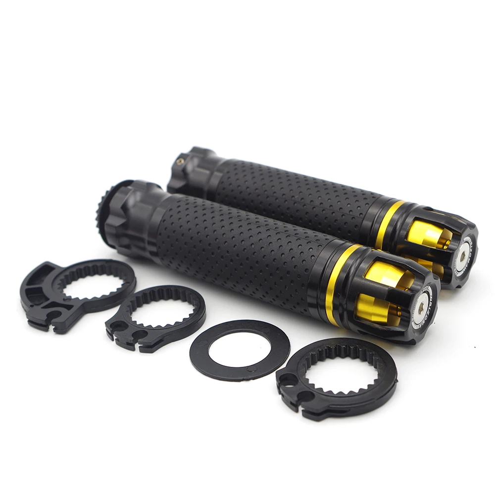 

Rubber Porous Motorcycle Handle grips Anti Vibration Universal Accessories for aprilia rsv 2005 bmw gs 1200 honda varadero 125