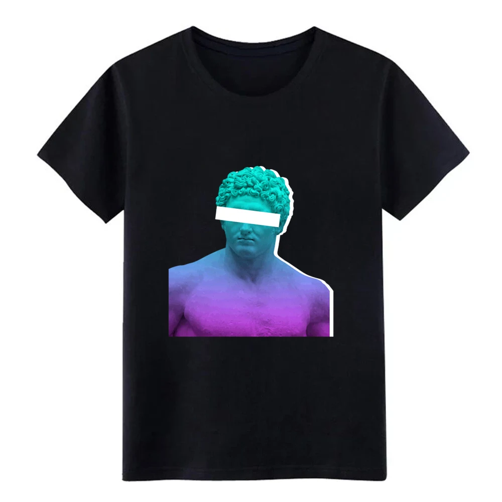 

Glitch Greek Bust | Aesthetic Vaporwave t shirt Customize cotton S-XXXL Clothes Interesting New Style summer Trend shirt