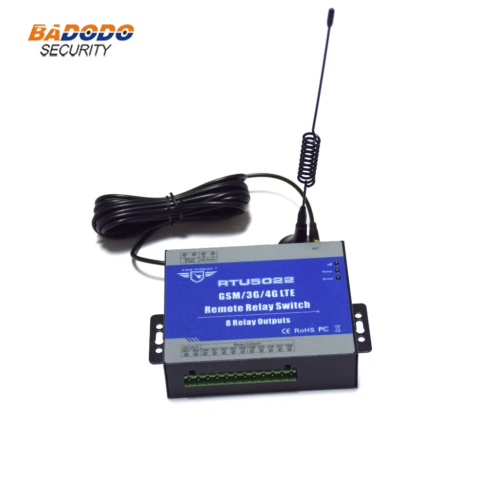 RTU5022 GSM/3g WCDMA/4G LTE SMS удаленные переключатели с 8 релейными выходами удаленное реле Вкл/Выкл переключатель таймер переключатели