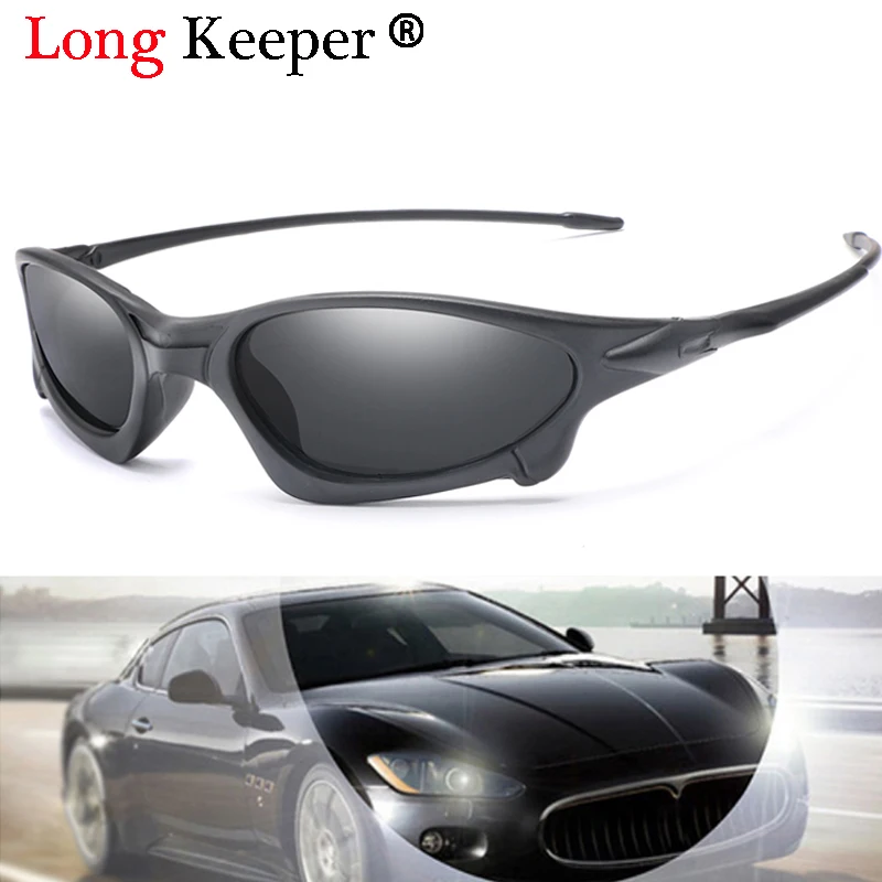 Мужские антибликовые солнцезащитные очки LongKeeper брендовые дизайнерские