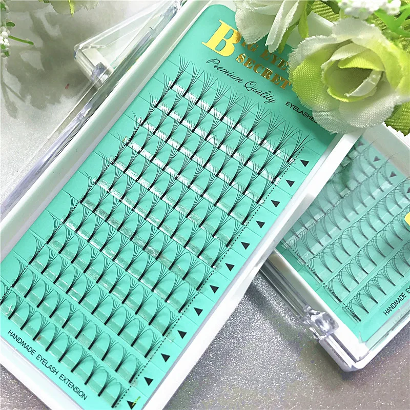 

Big Eye Secret volume 5D long stem Fan lashes best quality Eyelash Extension Premade Flase Lashes Volume Eyelashes Free Shipping