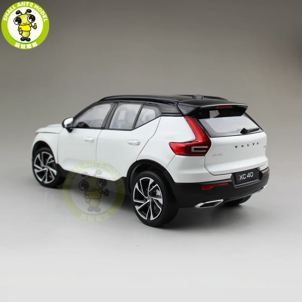 1/18 Новинка Volvo XC40 SUV литая модель металлический Автомобиль SUV модель подарок коллекция хобби белый цвет