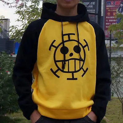 Trafalgar Law Hoodie Sweatshirt Anime Pullover Jumper Cosplay Costume ZG