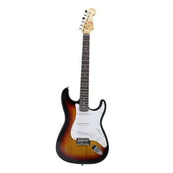 38 Inch High Quality Sunburst Electric Guitar