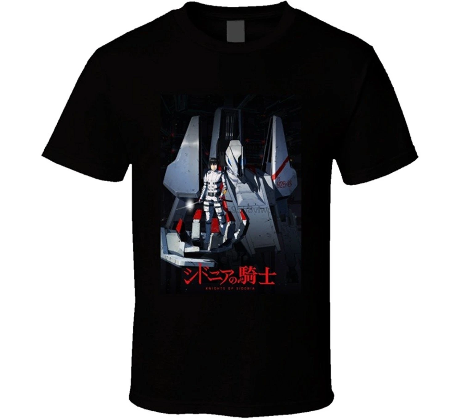 

Custom Knights of Sidonia Anime Men's Funny T-Shirt 100% Cotton Tee