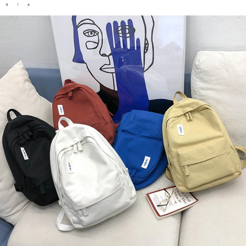  JOYPESSIE Fashion Women Backpack For School Teenagers Black School Bag Female Bookbag Mochila Girl  - 32988686356