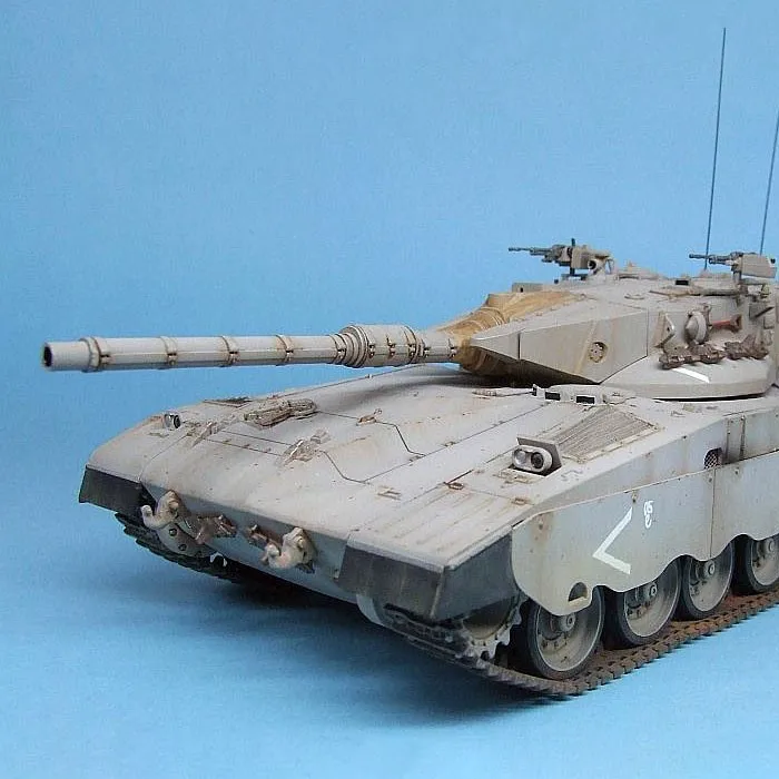 

1:35 ScacleTank Assembly Model Israel Merkava Main Battle Tank Building Kit Tank DIY 35127