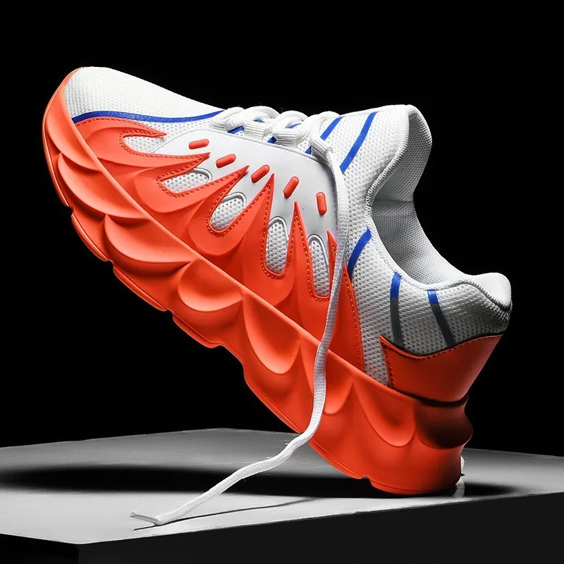 

shoes Men Running Shoes High Quality Breathable Sports Shoes Outdoors Increased bottom Jogging Walking Sneakers Classic Style