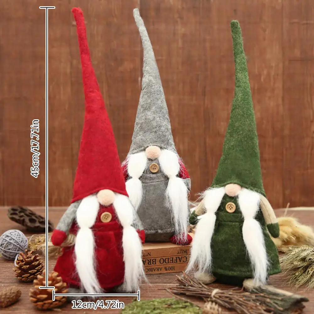 Santa Tomte Gnome шведский Aolvo 17 7 дюйма ручной работы скандинавский гном плюшевые эльф