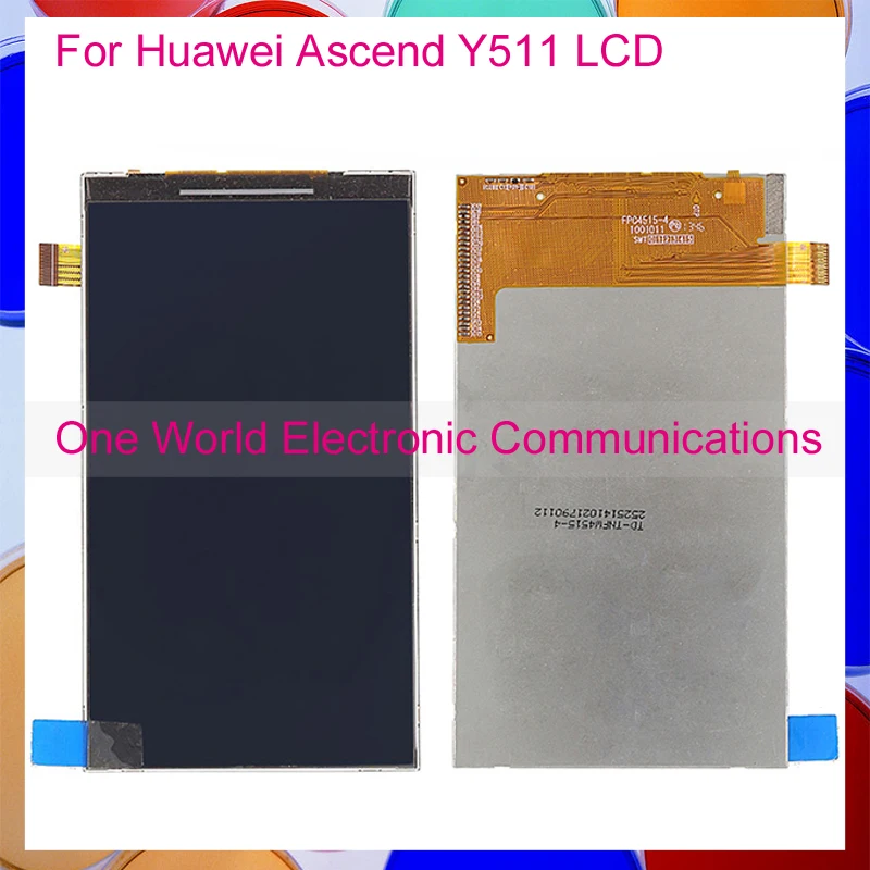 

Tested LCD For Huawei Ascend Y511 LCD Display Monitor Screen Panel Monitor Moudle Repair Replacement Tracking Code Free Shipping