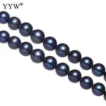 

Cultured Potato Freshwater Pearl Beads blue 9-10mm Approx 0.8mm Sold