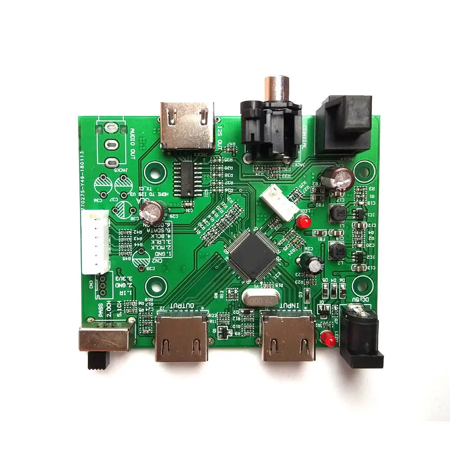 

DMI/MHL Input /Digital Audio I2S Coaxial Fiber HDMI to I2S/IIS HDMI OVER I2S HDMI, coaxial, fiber, I2S output support 4K, 3D, CE