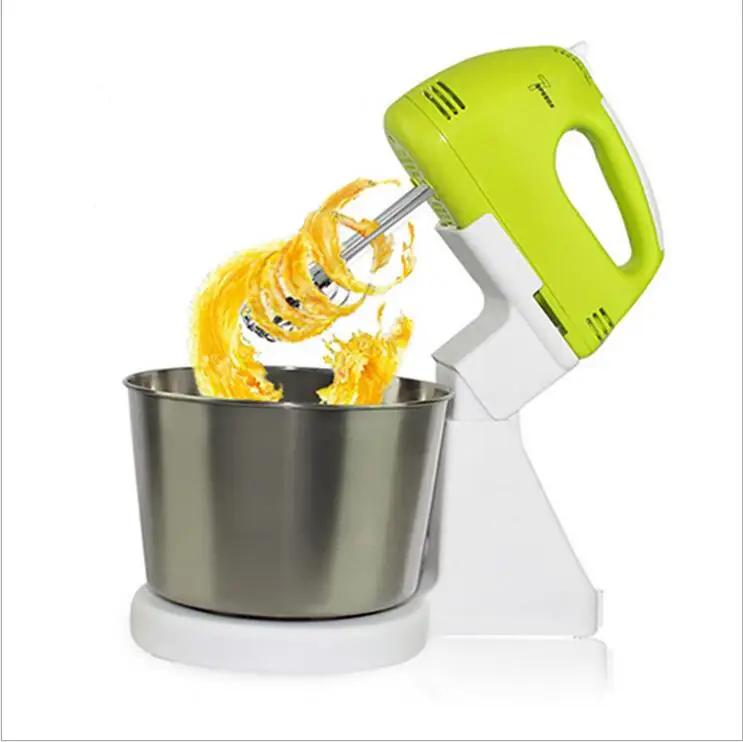 7 Speed Electric Beater Dough Cakes Bread Egg Stand Mixer + Hand