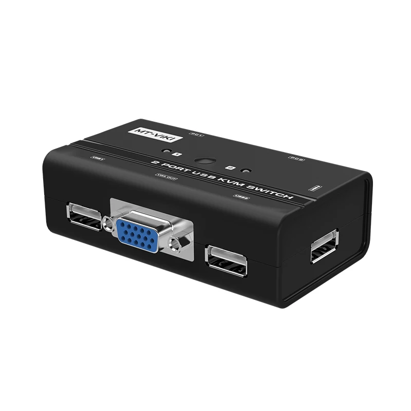 MT-VIKI USB VGA KVM ġ  ư  , Ű  콺 MT-260KL , 2 Ʈ, 2 PC  1 