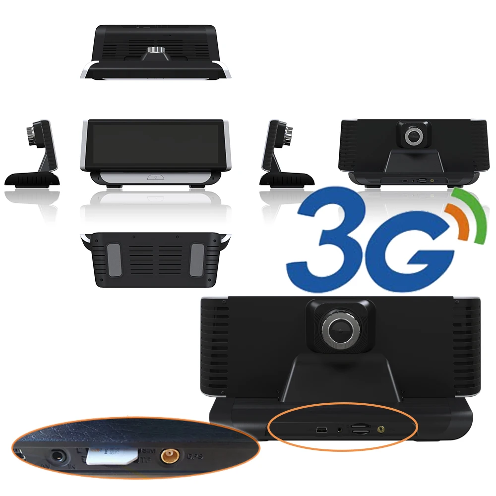 CARRVAS Android DVR для автомобиля 7 84 дюймов 1080P 5 0 GPS навигатор 1G RAM 16G ROM Bluetooth g сенсор