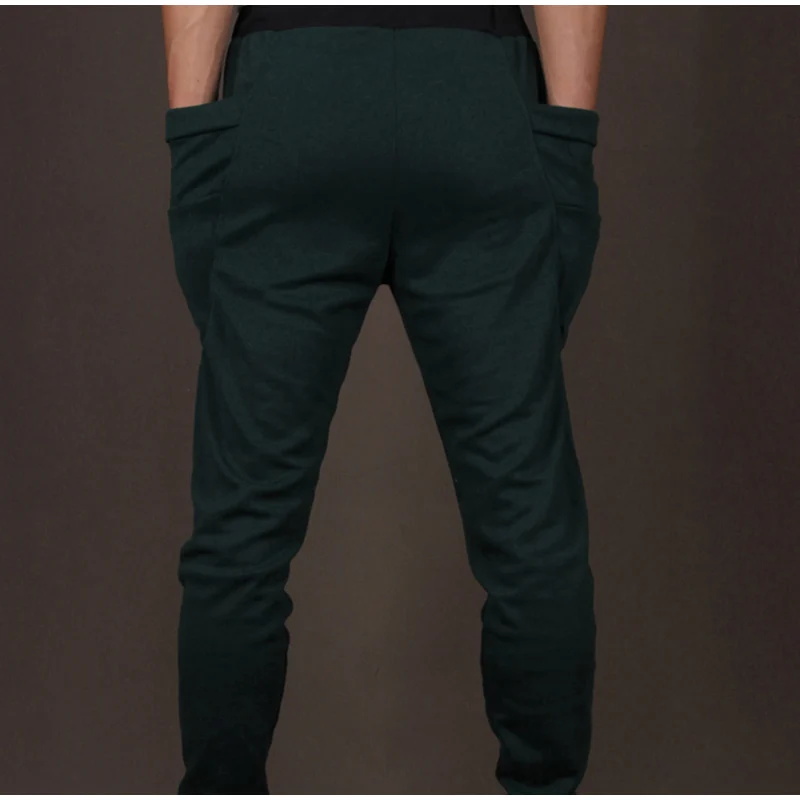 LLYGE хип-хоп мужские длинные штаны-шаровары верхняя одежда черные брюки для мужчин s джоггеры весенние Карманы Уличная пот брюки мужская одежда