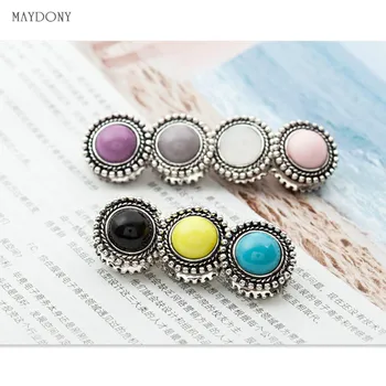 

XT53 wholesale fashion headwear scarf magnet brooch hijab clips 12pcs/lot