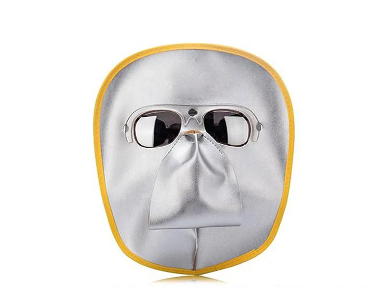 Сварочная маска защитная маска для лица аргоновая дуговая сварочная Рабочая защита против брызг термостойкая маска с сварочными очками