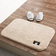 Высококачественный абсорбирующий напольный коврик из микрофибры для ванной комнаты, нескользящий коврик для унитаза, мягкий ковер для спальни. супер впитывающее одеяло