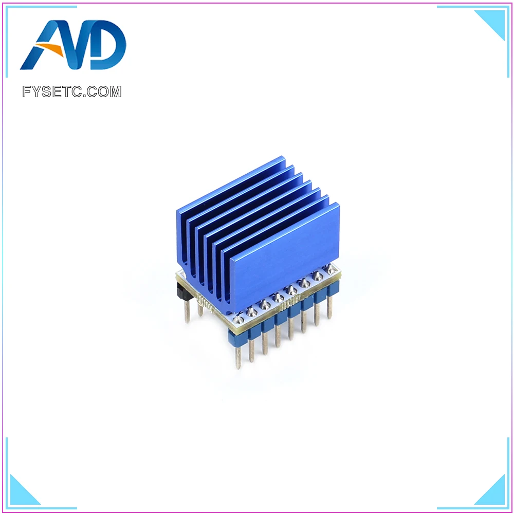 3D طابعة أجزاء محرك متدرج كبيرة الأزرق الألومنيوم سائق الحرارة بالوعة تبريد كتلة غرفة تبريد ل FYSETC TMC2100 TMC2208 V1.2 TMC2130 3D طابعة أجزاء محرك متدرج كبيرة الأزرق الألومنيوم سائق الحرارة بالوعة تبريد كتلة غرفة تبريد ل FYSETC TMC2100 TMC2208 V1.2 TMC2130