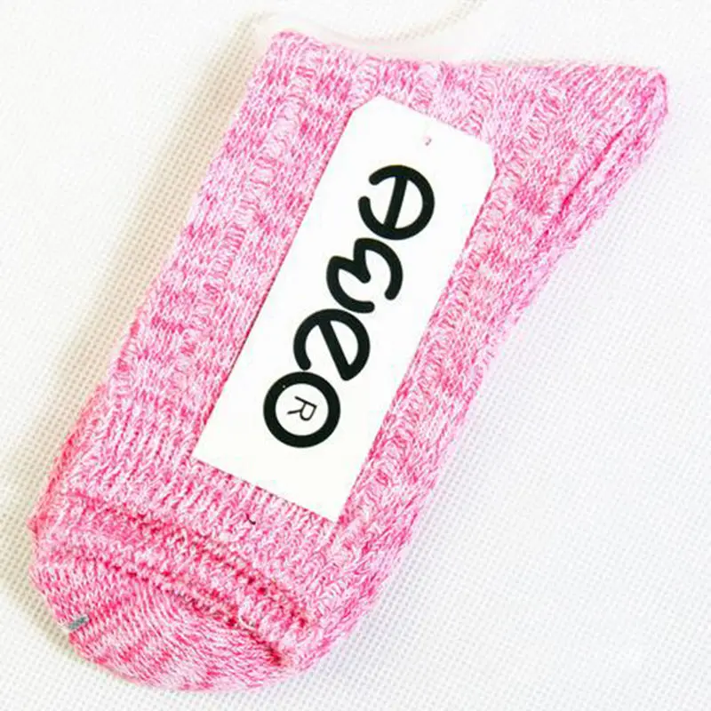 New Arrived Women Socks Winter Warm Ethnic Style Candy Color Sock 8 Color Middle Socks  Fashion Women's Clothing Free Shipping (16)