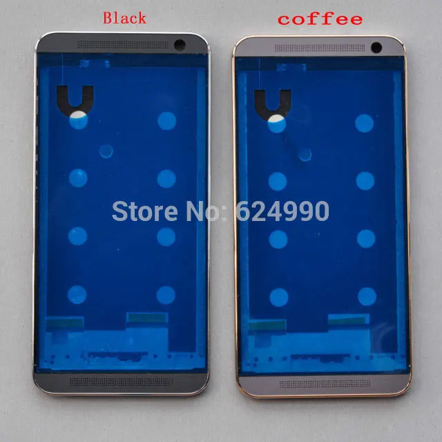 

BINYEAE New Front Frame Face Housing Bezel Screen Holder With Top/Bottom Cover For HTC One E9 Plus E9+