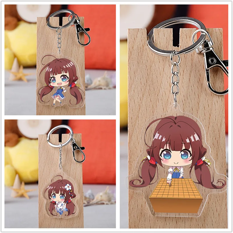 10 шт./лот аниме ryuuou no Oshigoto акриловый брелок игрушка фигурка Sora Ginko сумка кулон