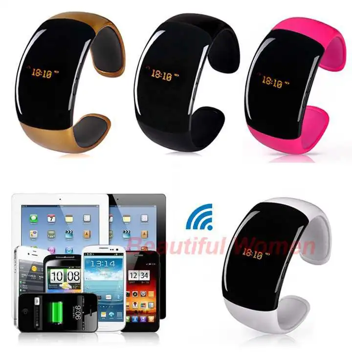 New Bluetooth Bracelet Watch caller ID display anti lose