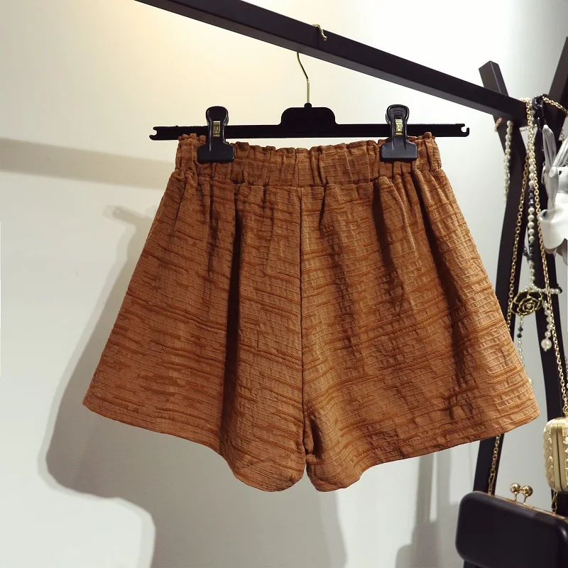 

Summer Shorts Women Large Size Korean Casual Loose Women's Joker Shorts Large Size Fashion Shorts Casual Wild Classic Shorts