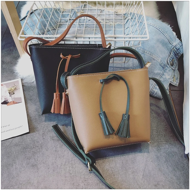 Elimetis 2018 Women Shoulder Bag Leather Female Chain Crossbody Bag Fashion Double Handbags Messenger Shoulder Bag For Women     (13)