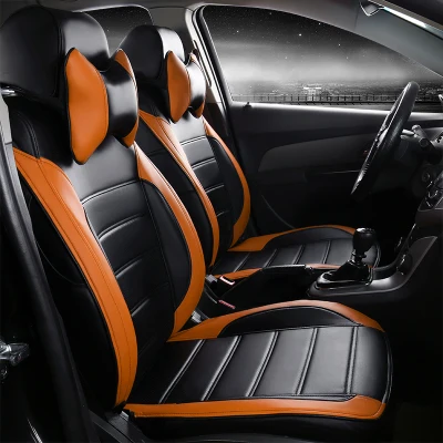 car seat covers pu leather cushion set original fit for Chevrolet Blazer SPARK SAIL EPICA AVEO LOVA
