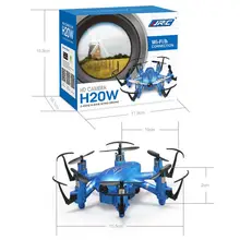 Mini Wifi FPV Drones 6 Axis Rc Drone Quadcopters With 2MP HD Camera Flying Helicopter Remote Control Toys Nano Copters JJRC H20W