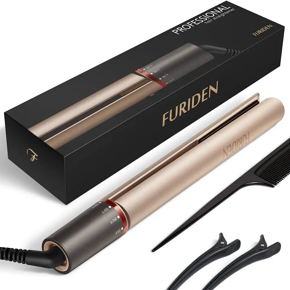 

LDY fashional electric wet and dry double use automatic 2 in1 hair straightener curler