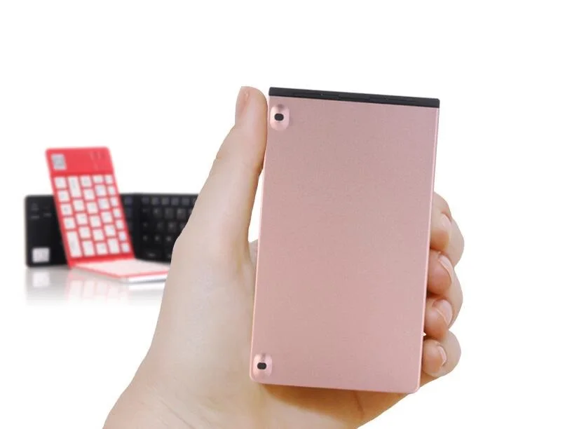 Universal Metal Bluetooth bluetooth Keyboard IOS Android cell Phone Stand For iPhone 6 7 6s 7 Plus 5S SE iPad Tablet xiaomi