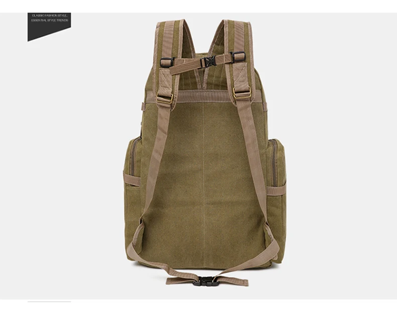 60л большая походная сумка, рюкзак для путешествий, брезентовый армейский военный рюкзак, многофункциональная сумка для багажа, для альпинизма, Мужская походная сумка Tas XA26D