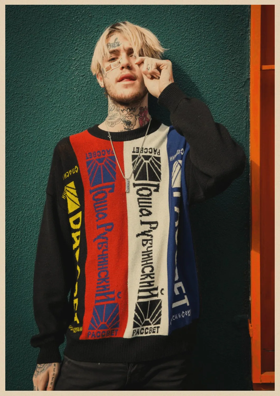 Lil Peep художественный постер Ретро Винтажные постеры из крафт бумаги домашний
