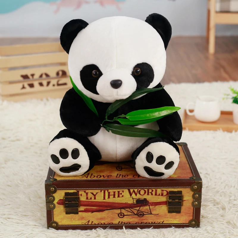 

Cute Fat Panda Dolls Soft Cotton Stuffed Plush Panda Toy Baby Playmate Home Decor Kids Toys Children Birthday Gift Doll