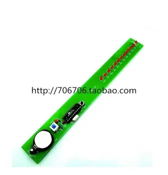 

6pcs LED Shook Stick Kit AT89C2051 Microcontroller Electronic Production Suite