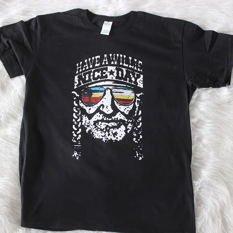 

Hillbilly Hawaii Style Women Cool Print Role Play Have A Wilie Nice Day Graphic T-shirts Summer 2019 Cotton Oversized Tee Shirts