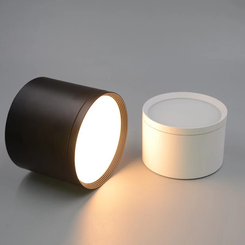 

Surface Mounted Dimmable Downlight COB Spot Led Panel Lights 10W 15W 20W LED Ceiling Down Light Lamp Warm Natural Cold White